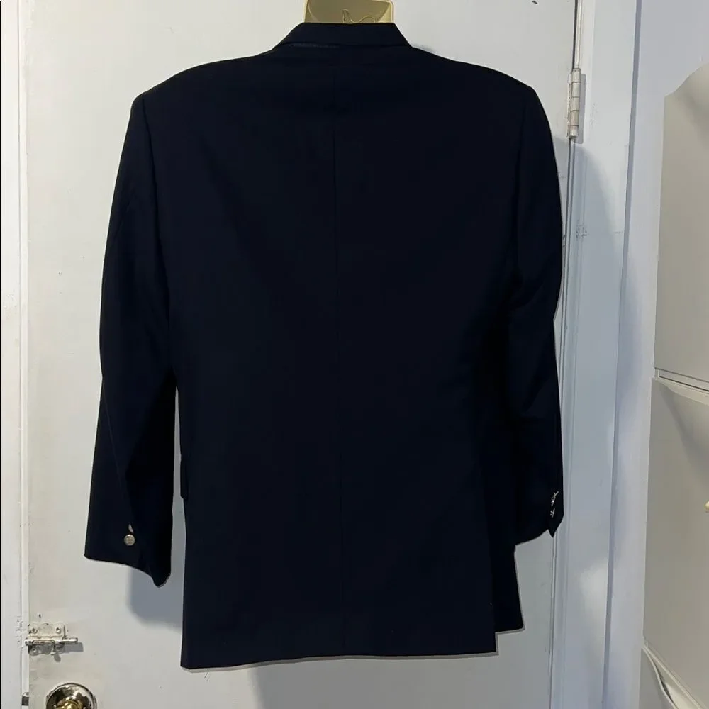 BURBERRY Black Wool Blazer-41R